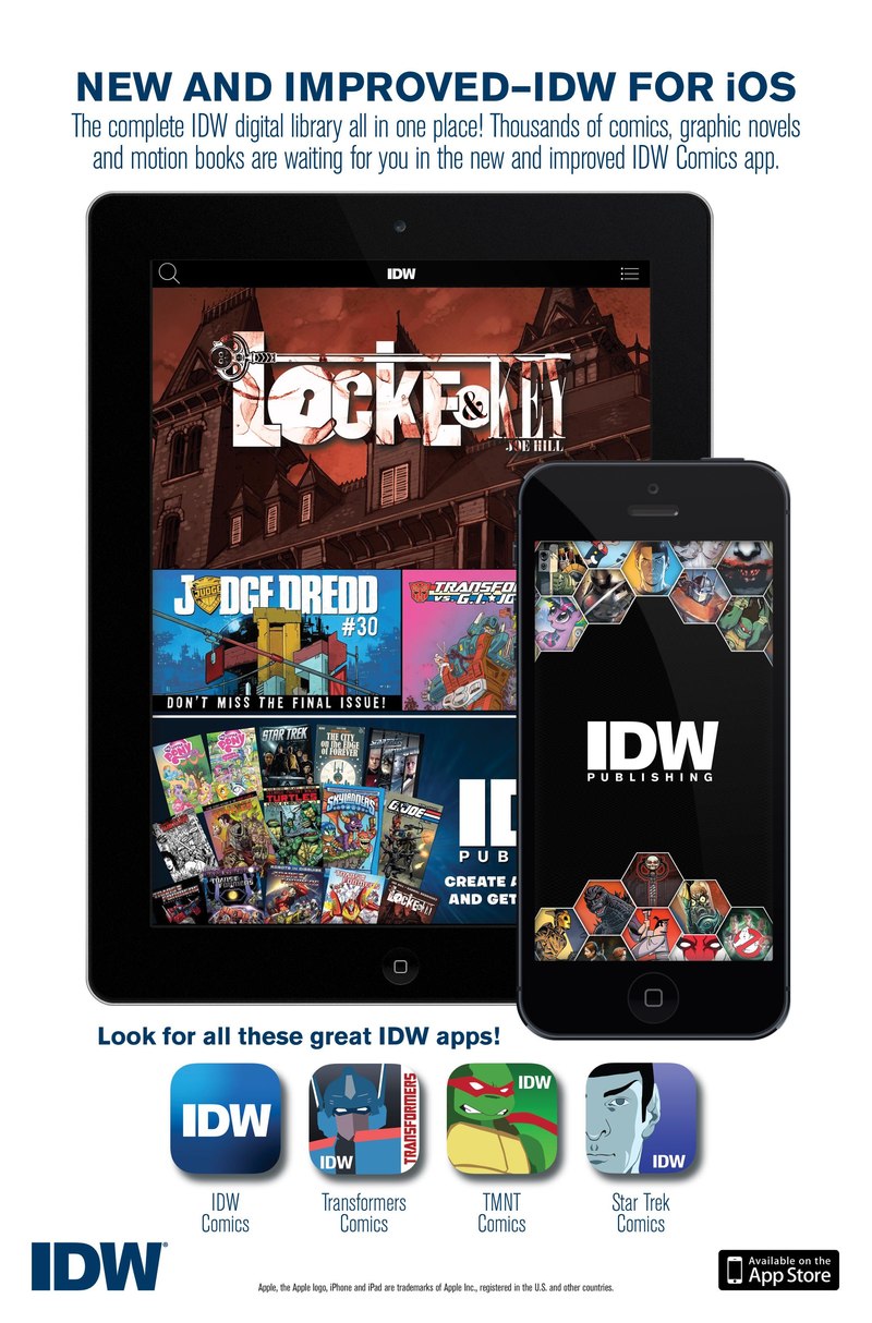 IDW Launches AllNew Comic Apps For Transformers and More!